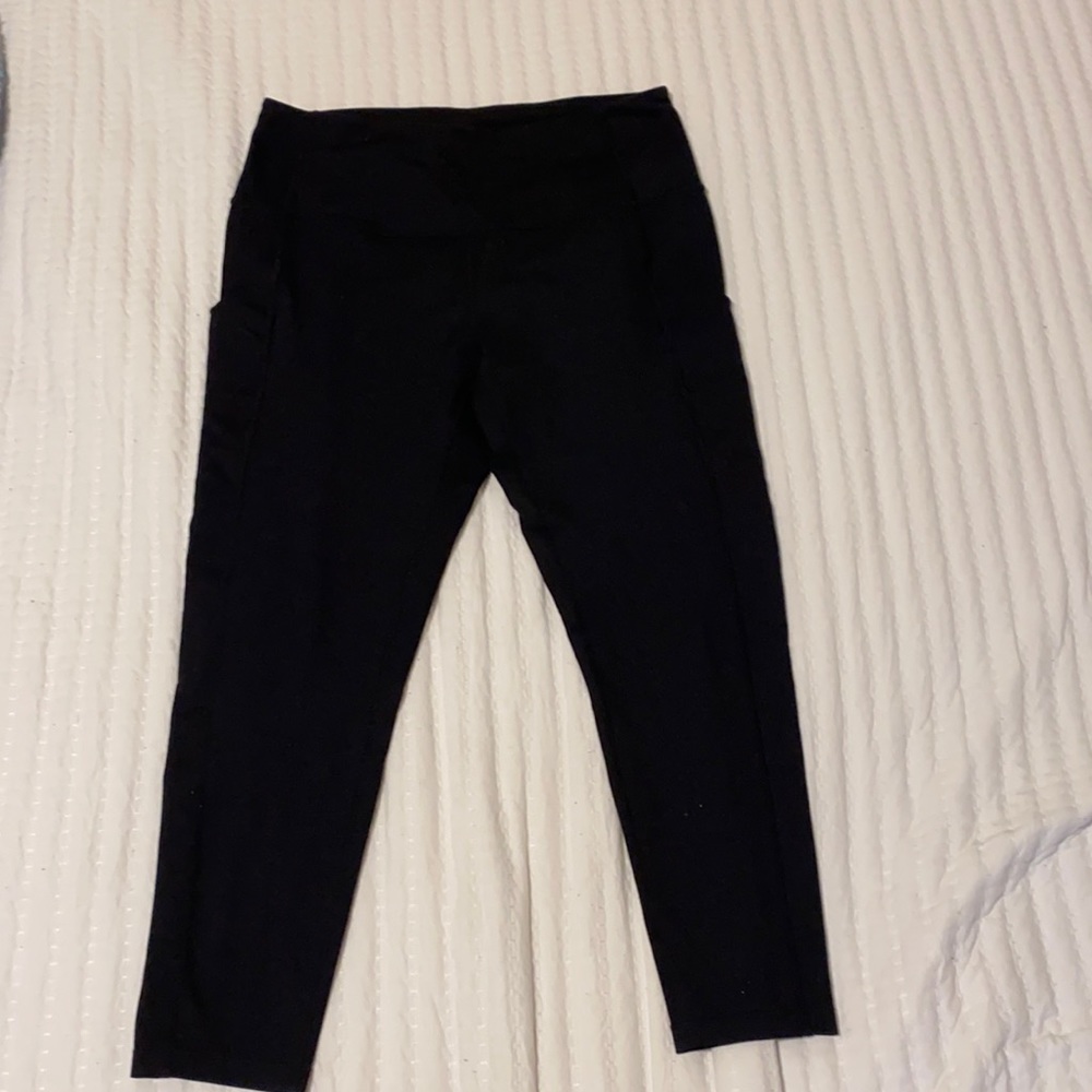 Zella Live In Ankle Leggings w/ Pockets L